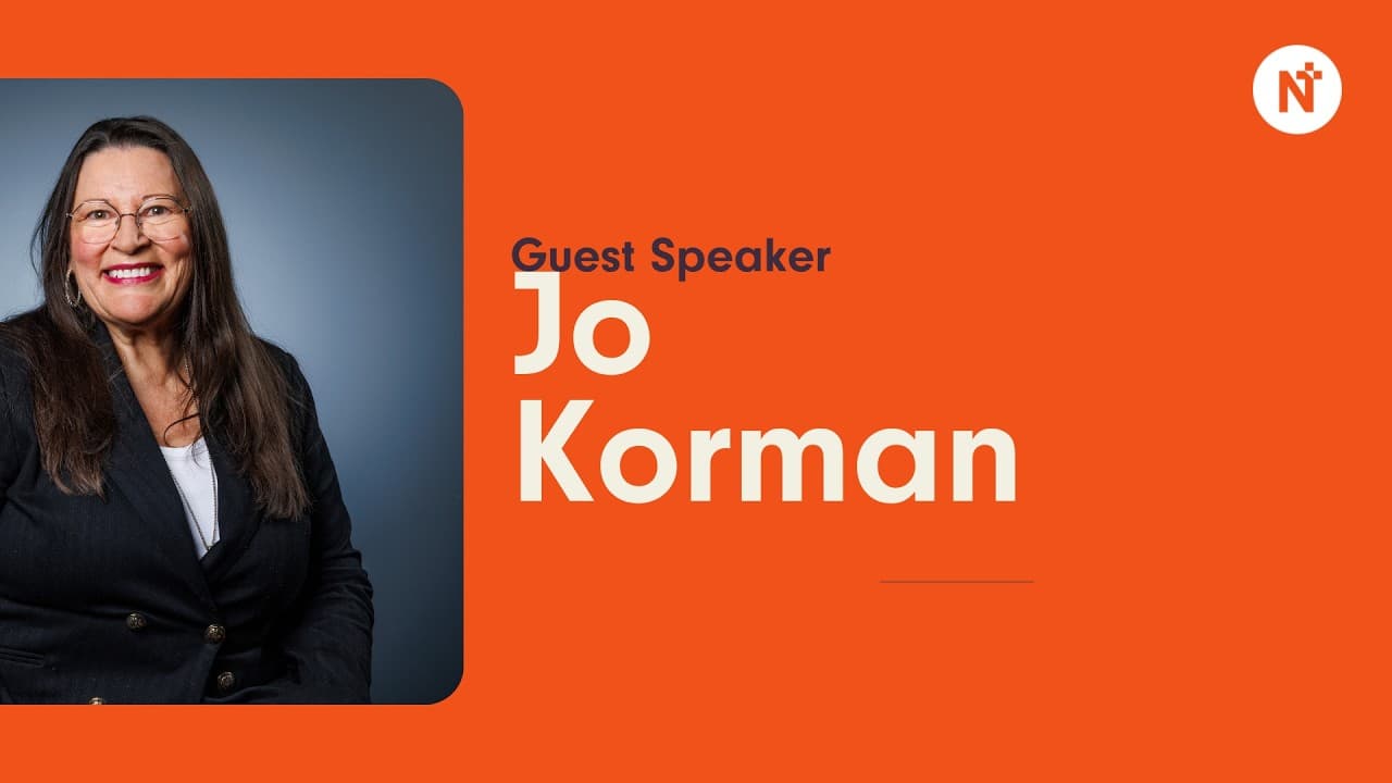 Guest Speaker - Jo Korman