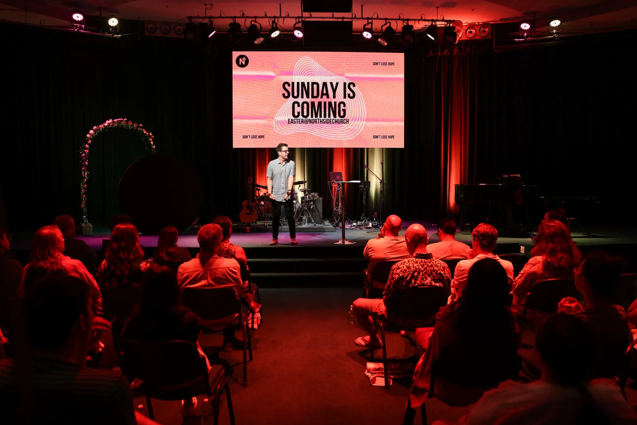 Sunday service at Northside Church